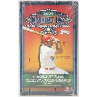 2004 Topps Opening Day Baseball Hobby Box (Reed Buy)
