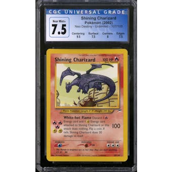 Pokemon Neo Destiny Shining Charizard 107/105 CGC 7.5
