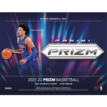 2021/22 Panini Prizm Basketball Fast Break 20-Box Case (Presell)