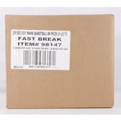 2021/22 Panini Prizm Basketball Fast Break 20-Box Case
