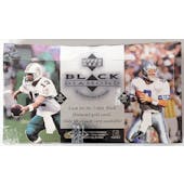 1997 Upper Deck Black Diamond Series 2 Football Hobby Box (Reed Buy)