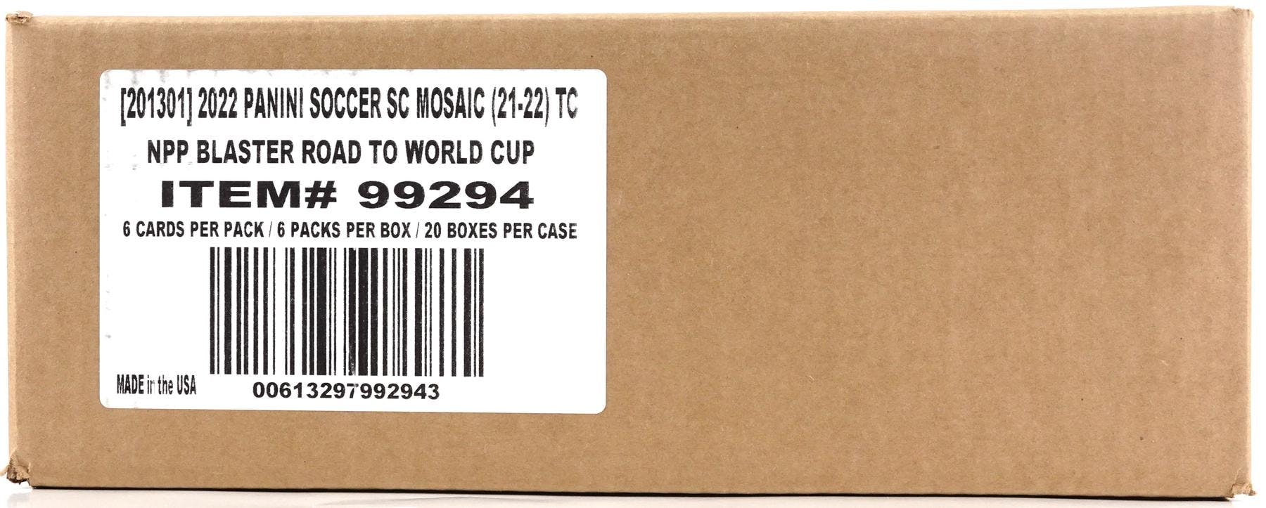 2021-22 World Cup Mosaic Blaster Soccer Box