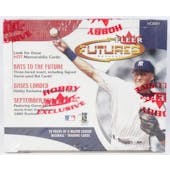 2001 Fleer Futures Baseball Hobby Box (Reed Buy)