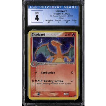 Pokemon EX Power Keepers Charizard 6/108 CGC 4