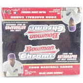 2006 Bowman Chrome Baseball 24 Pack Box (Reed Buy)
