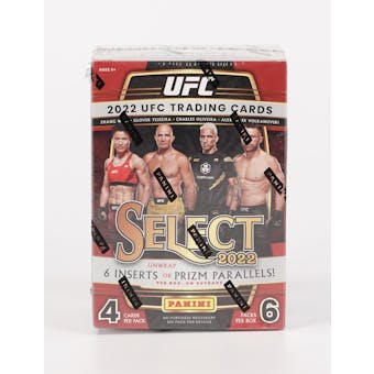 2022 Panini Select UFC 6-Pack Blaster Box