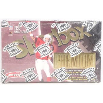 1999 Fleer Skybox Premium Football Hobby Box (Reed Buy)