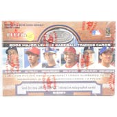 2002 Fleer Hot Prospects Baseball Hobby Box (Reed Buy)