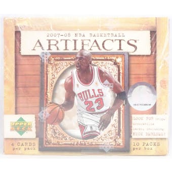 2007/08 Upper Deck Artifacts Basketball Hobby Box (Reed Buy)