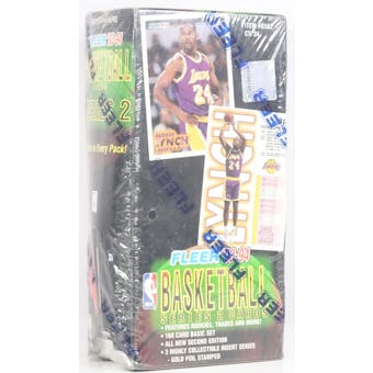 1993/94 Fleer Series 2 Basketball 24-Pack Gravity Box (Reed Buy)