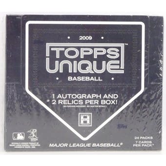 2009 Topps Unique Baseball Hobby Box (Reed Buy)