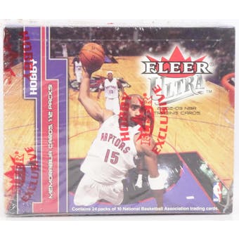 2002/03 Fleer Ultra Basketball Hobby Box (Reed Buy)