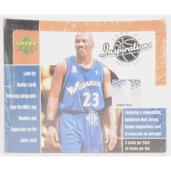 2002/03 Upper Deck Inspirations Basketball Hobby Box (Reed Buy)