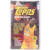 2002/03 Topps Basketball 36-Pack Box (Reed Buy)