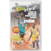 2000/01 Topps Stars Basketball Hobby Box (Reed Buy)