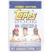 2006 Topps Updates & Highlights Baseball Hobby Box (Reed Buy)