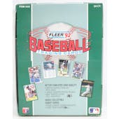 1992 Fleer Baseball Rack Box (Reed Buy)
