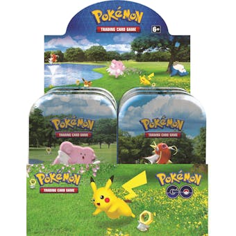 Pokemon Go Mini Tin 4-Box Case (Presell)