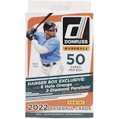 2022 Panini Donruss Baseball Hanger Box (Orange and Diamond Parallels!)