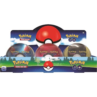 Pokemon Go Poke Ball 6-Tin Case (Presell)