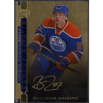 2015 Upper Deck Employee Exclusive Connor McDavid Rookie Auto Card #UD-CM