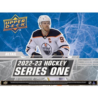 2022/23 Upper Deck Series 1 Hockey Retail 24-Pack 20-Box Case (Presell)