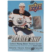 2022/23 Upper Deck Series 1 Hockey 7-Pack Blaster Box (Lot of 3)