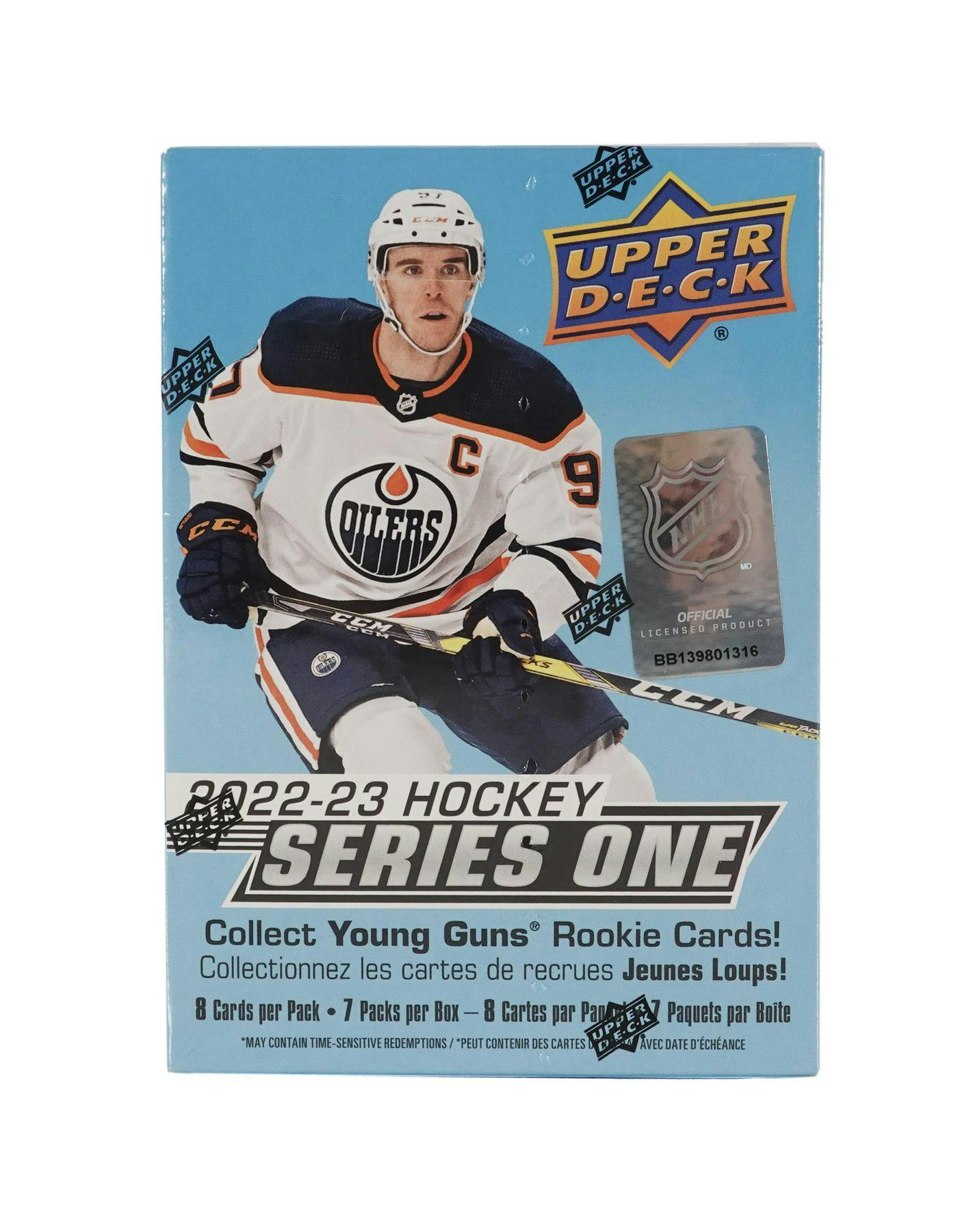 2022/23 Upper Deck Series 1 Hockey 7Pack Blaster Box DA Card World
