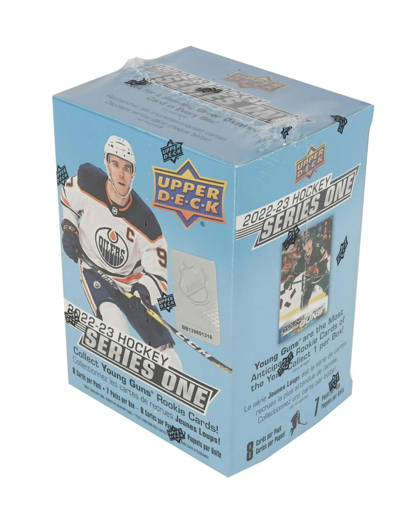 2022/23 Upper Deck Series 1 Hockey 7Pack Blaster Box DA Card World 2022/23 Upper Deck Series 1 Hockey 7Pack Blaster Box DA Card World