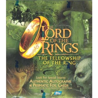 Lord of the Rings Fellowship of the Ring Movie Hobby Box (Topps)