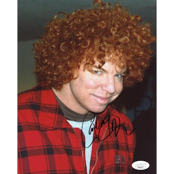 Carrot Top Autographed 8x10 Photo JSA AB84430 (Reed Buy)