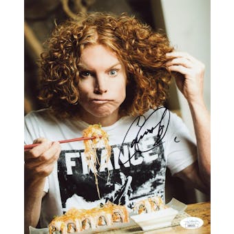 Carrot Top Autographed 8x10 Photo JSA AB84431 (Reed Buy)