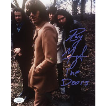 Ray Manzarek The Doors Autographed 8x10 Photo JSA AB84455 (Reed Buy)