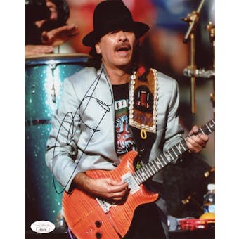 Carlos Santana Autographed 8x10 Photo JSA AB84456 (Reed Buy)