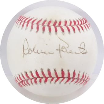 Robin Roberts Autographed NL White Baseball JSA AB84138 (Reed Buy)