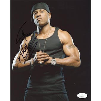 LL Cool J Autographed 8x10 Photo JSA AB84461 (Reed Buy)