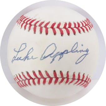 Luke Appling Autographed AL Brown Baseball JSA AB84136 (Reed Buy)