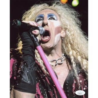 Dee Snider Twisted Sister Autographed 8x10 Photo JSA AB84465 (Reed Buy)