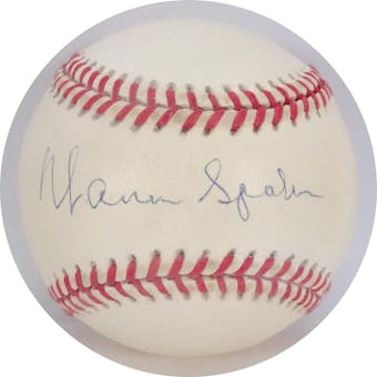 Warren Spahn Autographed NL Coleman Baseball JSA AB84144 (Reed Buy)