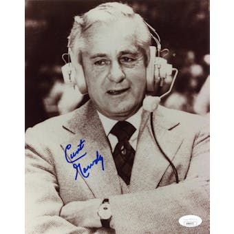 Curt Gowdy Autographed 8x10 Photo JSA AB84472 (Reed Buy)