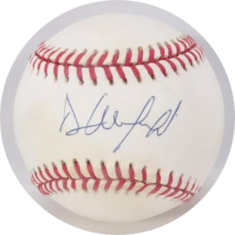 Dave Winfield Autographed AL Budig Baseball JSA AB84058 (Reed Buy)