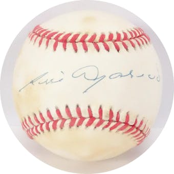 Luis Aparicio Autographed AL Brown Baseball JSA AB84071 (Reed Buy)