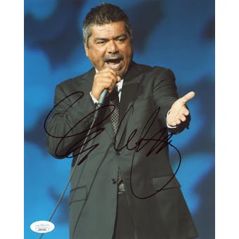 George Lopez Autographed 8x10 Photo JSA AB84489 (Reed Buy)
