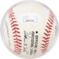 Stan Musial Autographed NL White Baseball JSA AB84068 (Reed Buy)