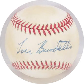 Lou Burdette Autographed NL White Baseball JSA AB84123 (Reed Buy)