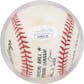 Double Duty Radcliffe Autographed NL White Baseball JSA AB84130 (Reed Buy)