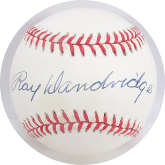 Ray Dandridge Autographed NL White Baseball JSA AB84095 (Reed Buy)