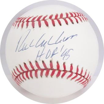Richie Ashburn Autographed Rawlings HOF Baseball (HOF 95) JSA AB84097 (Reed Buy)
