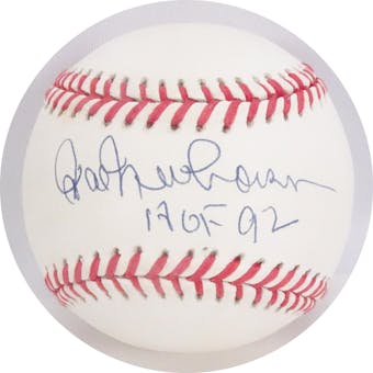 Hal Newhouser Autographed AL Brown Baseball (HOF 92) JSA AB84103 (Reed Buy)