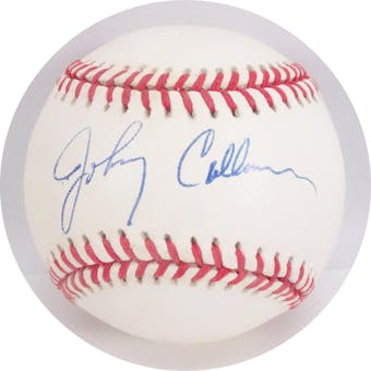 Johnny Callison Autographed NL White Baseball JSA AB84110 (Reed Buy)